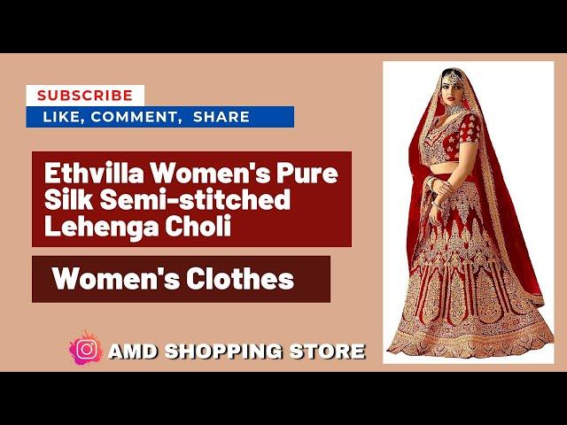 Women's Lehenga Choli And Dupatta Set | Lehenga Choli For Bridal |Women's Cloth |AMD SHOPPING STORE