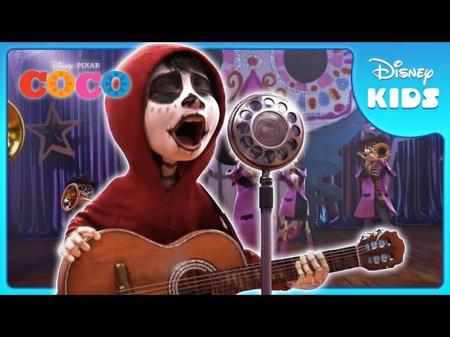  Miguel Competes in Music Competition! | Coco | Disney Kids