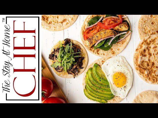 How to Make 3 Healthy Flatbread Recipes with Rotimatic | The Stay At Home Chef