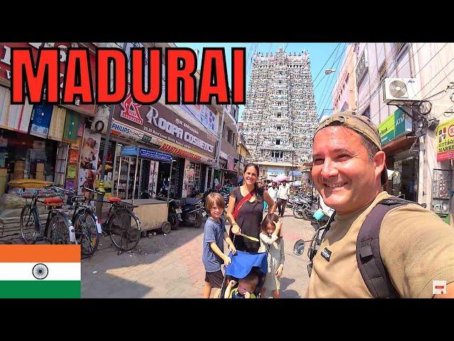 Swiss Family Explores Madurai 