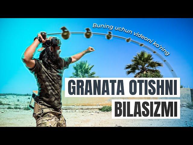 Granatani tishlab ochsa bo'ladimi? | Muhojir Tactical