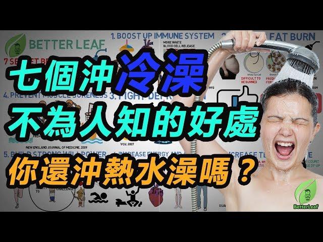 【好葉】7個沖冷澡的的好處 - 你還沖熱水澡嗎？