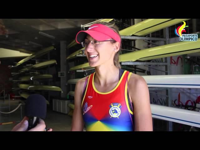 Virginia Díaz, Skiff femenino, para Pasaporte Olímpico en el Europeo Remo Sevilla 2013