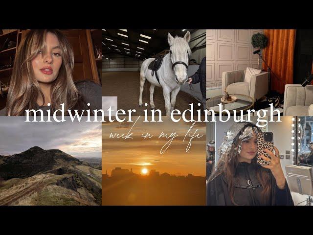 A Midwinter Week in My Life in Edinburgh, Scotland