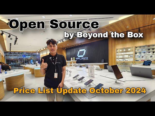 Open Source by Beyond the Box Price List Update October 2024 | iPhone, iPad, MacBook