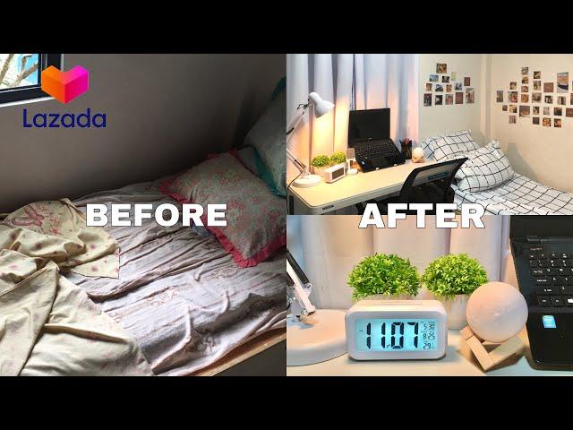 SMALL ROOM MAKEOVER PH (with shopee and lazada links)