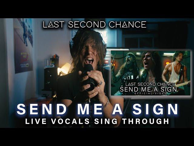 Send Me A Sign - LIVE VOCALS - Last Second Chance Feat. Mike Portnoy