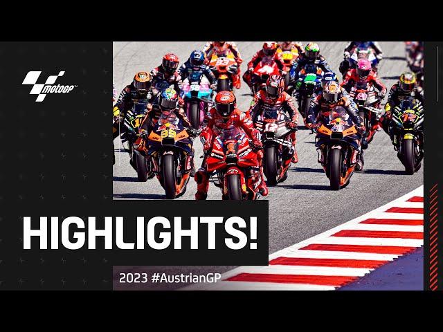 MotoGP™ Race Highlights  | 2023 #AustrianGP 