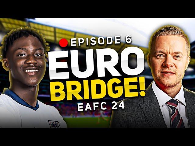 ENGLAND EURO 2024 FC 24 GOLDBRIDGE CAREER MODE!