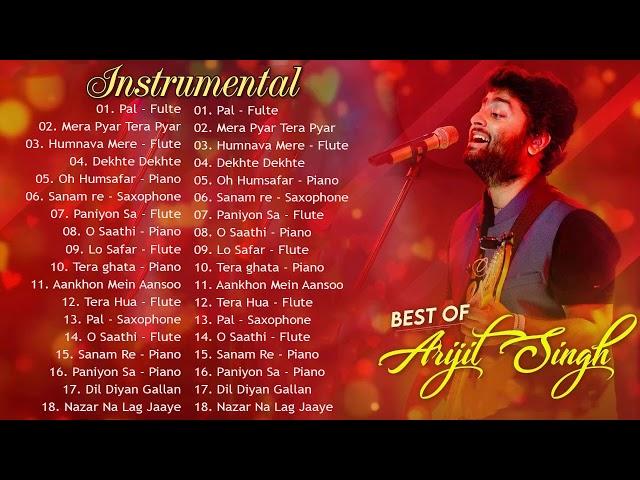 Instrumental Songs Jukebox -  BEST INSTRUMENTAL SONGS - Shreya Ghoshal - Arijit Singh - Atif Aslam