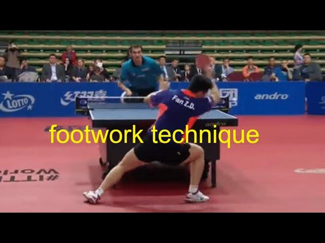 footwork description biomechanics