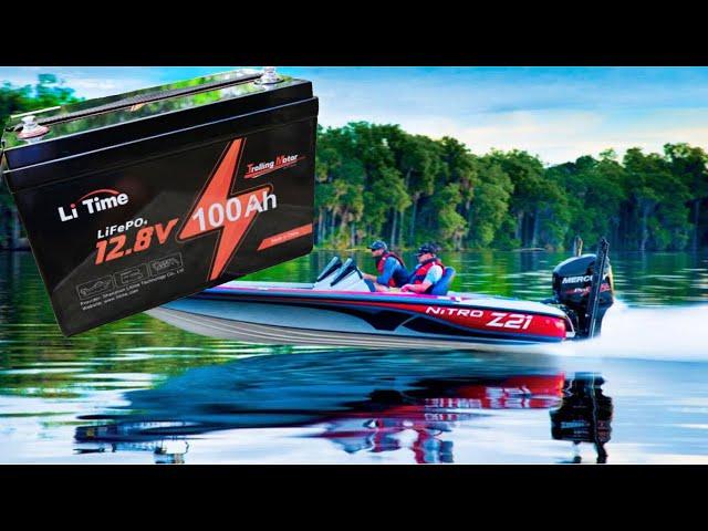 *NEW* LiTime 100ah 12.8v “TROLLING MOTOR” LifePo4 Battery?? But….WHY?