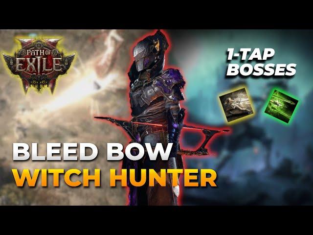 [PoE 2] They buffed my build... // Witch Hunter Bleed Bow Update