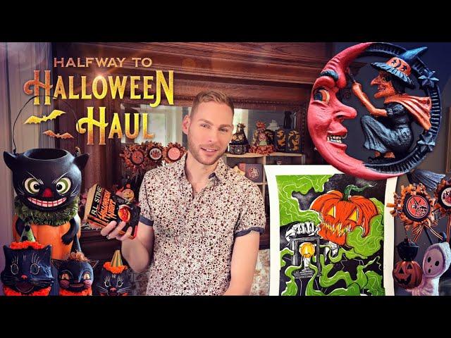 Halfway To Halloween Shopping Haul! Bethany Lowe, Johanna Parker, & More Halloween Decorations!