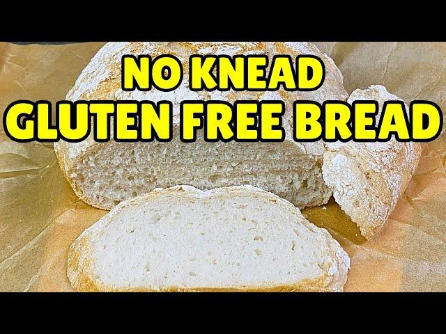 NO KNEAD GLUTEN FREE BREAD | Caputo Gluten Free Bread Recipe