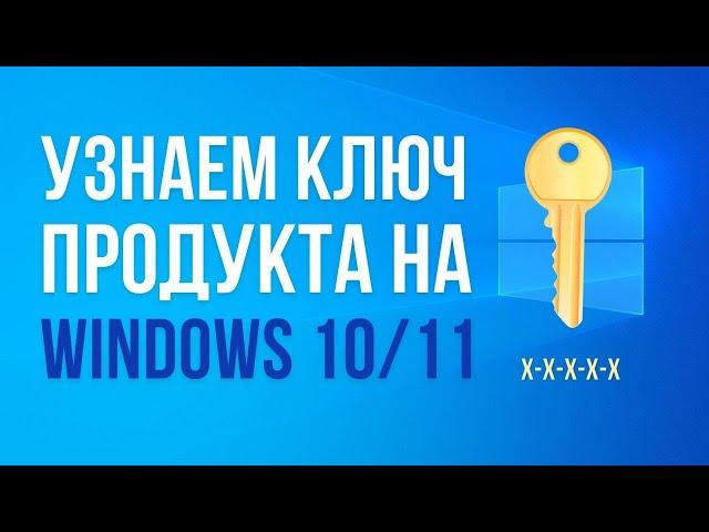 Как узнать ключ продукта на Windows 10/11 если потерял (ShowKeyPlus)