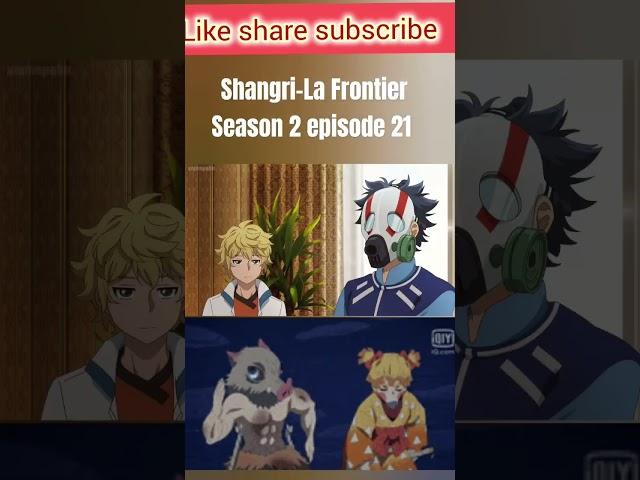 Shangri-La Frontier Season 2 episode 21 #shorts #anime #viralvideo