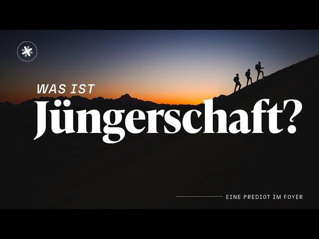 "WAS IST JÜNGERSCHAFT?" || Laki Kokkinis || FOYER FN || Live