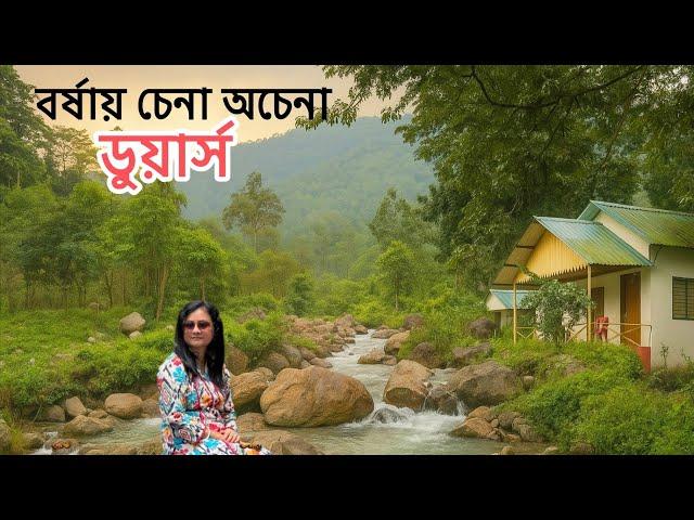 বর্ষার ডুয়ার্স || নদী পাহাড়ের কোলে এক রাত || Dooars Tour || Dooars  || wbfdc Jhalong River Camp