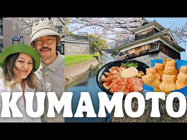 Kumamoto Vlog  Getting Sick in Japan, What to do in Kyushu Japan, Fukuoka Day Trip, 熊本旅行 2024