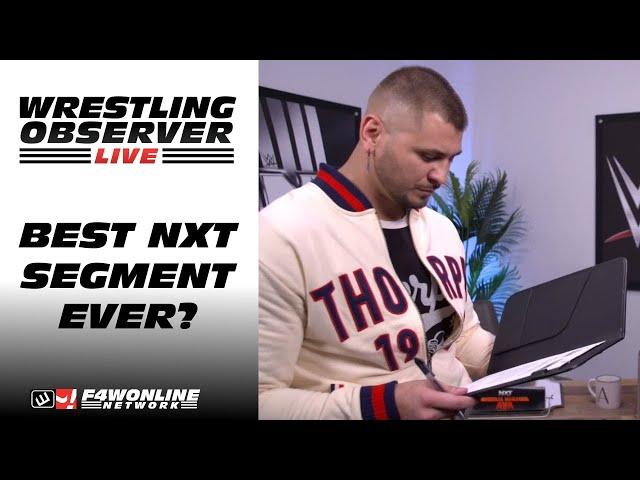 Was this the best NXT segment ever? | Wrestling Observer Live