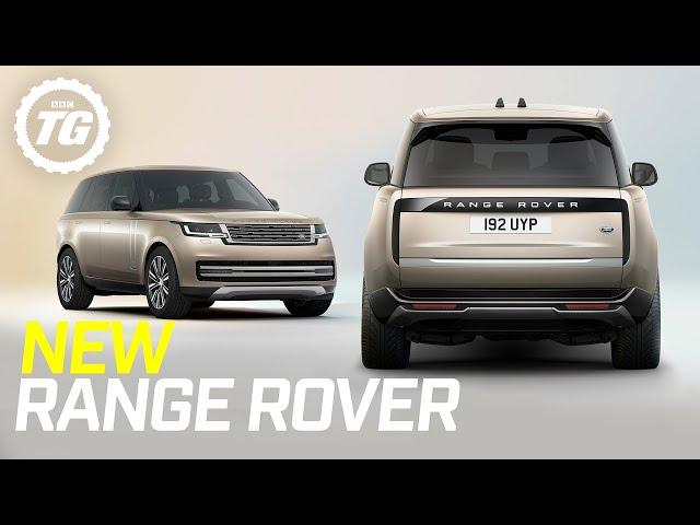 FIRST LOOK | New Range Rover: luxury 4x4 goes electric, gets seven seats, from £94k! | Top Gear