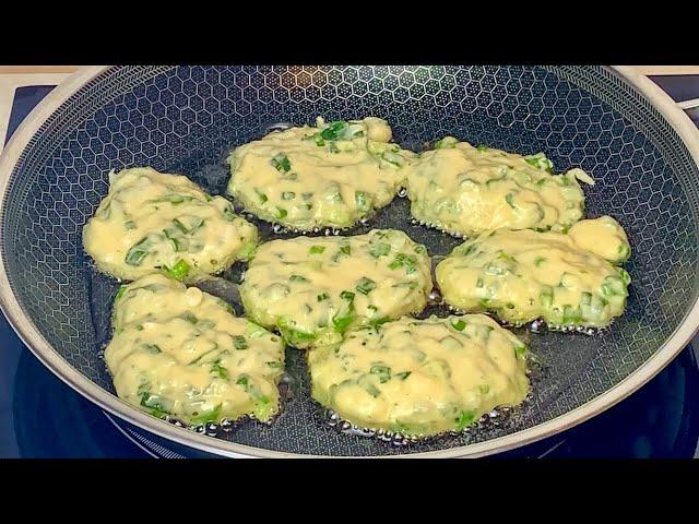 Delicious Breakfast or Dinner in 5 minutes! The Easiest Recipe Just pour the dough