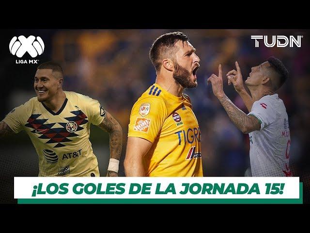 Todos los Goles de la Jornada 15 de la Liga Mx