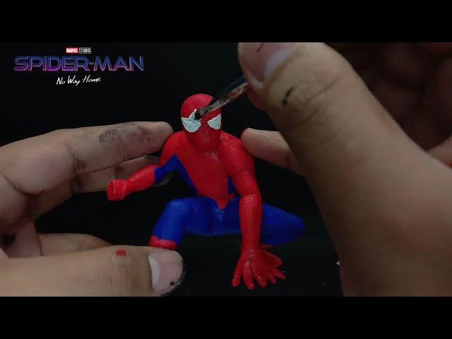 sculpting Spiderman out of styro foam | Sipderman 3 No Way Home | Franzartz