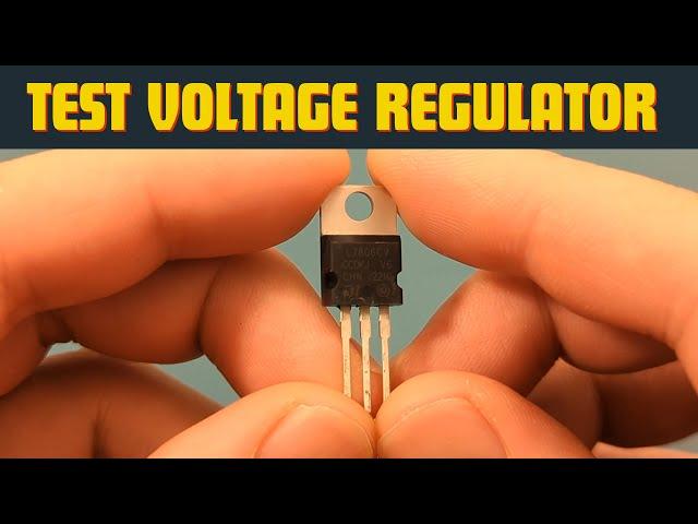 How to Test a Voltage Regulator with a Multimeter