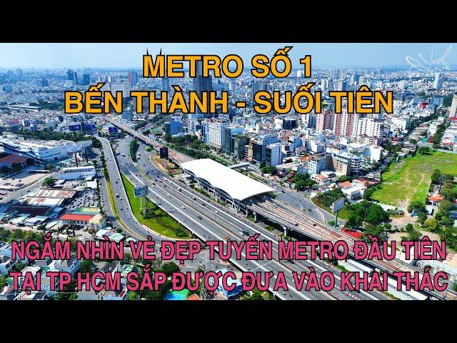 Ngắm Nhìn Vẻ Đẹp Tuyến Metro Đầu Tiên Tại TP Hồ Chí Minh Sắp Được Đưa Vào Khai Thác Thương Mại