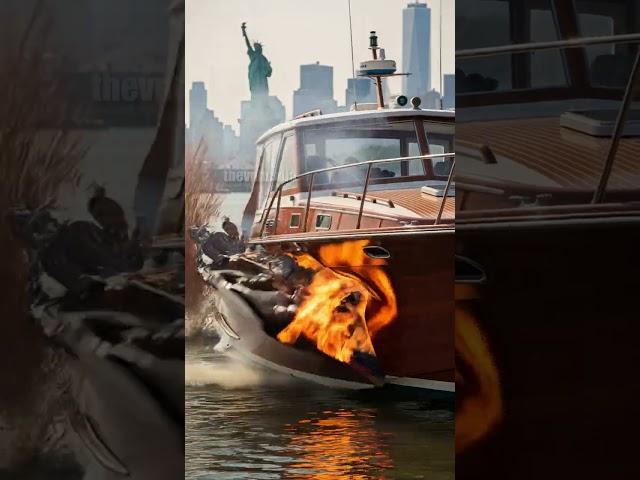 Heroic Seal Warns Boat Driver From Deadly Explosion! #rescue #animals #wildlife