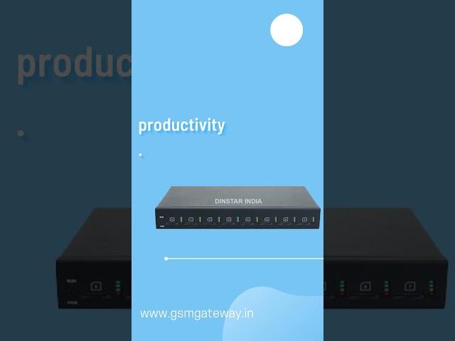 GSM Gateway 8 Port for call center