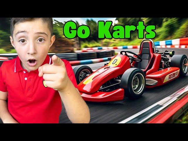 Go-Karting for Kids ️  Sports for Kids  Vehicle for Kids  Race Go Karts!