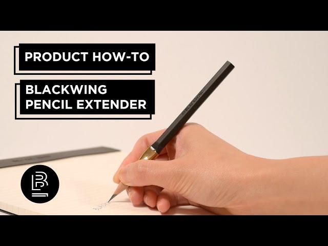 How to Use the Blackwing Pencil Extender | Blackwing Tutorial