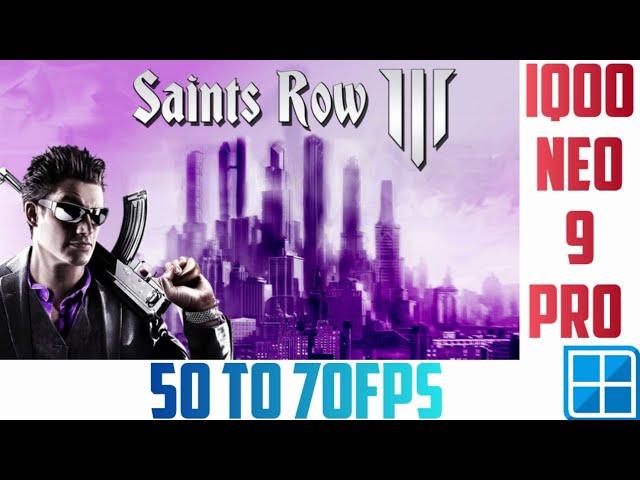 Saints Row: The Third With Settings Winlator CMOD V11 Fix 2 Emulator Iqoo Neo 9 Pro Snapdragon 8Gen2