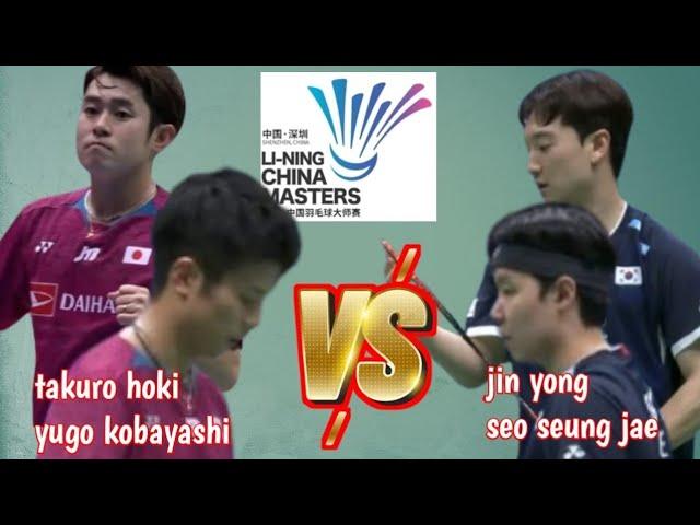 jin yong/seo seung jae [kor] vs takuro hoki/yugo kobayashi [jpn]| qf china masters 2024