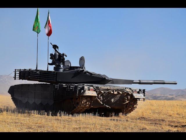 Iran unveiled the advanced "Karar" tank- رونمایی از تانک پیشرفته کرار