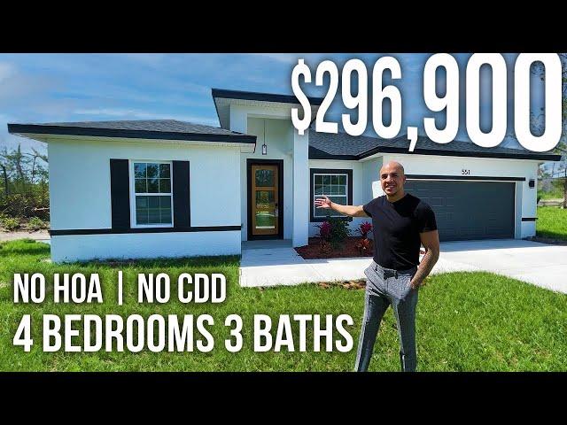 Modern New Home in Ocala Florida with must see finishes! It’s all in the Details! No HOA No CDD!