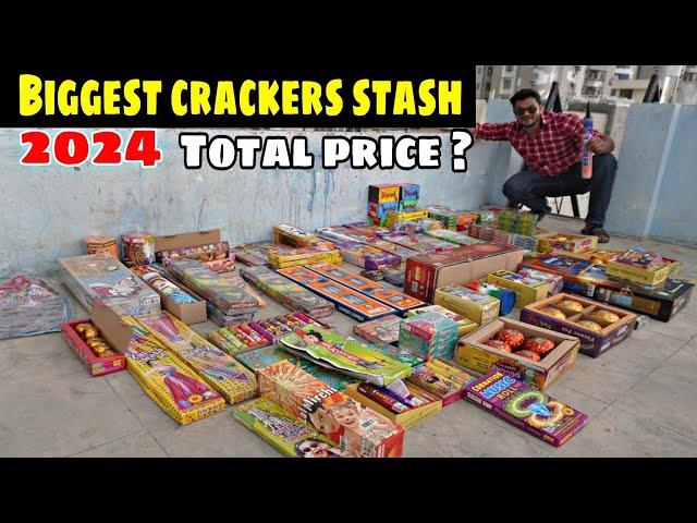 New Biggest crackers stash 2024 Wort rs ? Different types of crackers | Diwali crackers