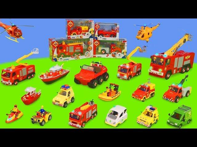 Fire Truck Toys: Fireman Sam Toy Vehicles for Kids