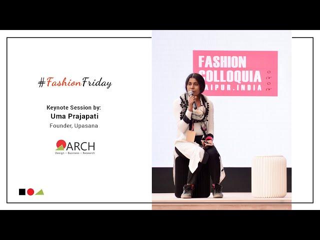 #FashionFriday - Ft. Uma Prajapati - Founder - Upasana