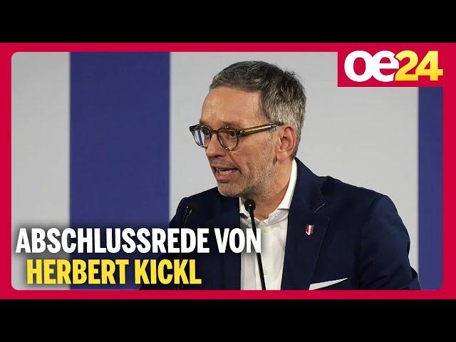 Steiermark-Wahl: Wahlkampfabschluss der FPÖ mit Herbert Kickl