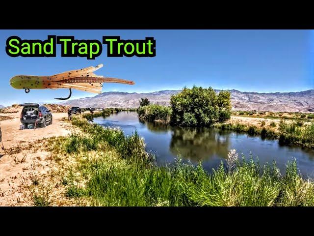 Easiest Fishing In The Eastern Sierra | Owens Valley Sand Trap Trout Fishing With Mini Jigs