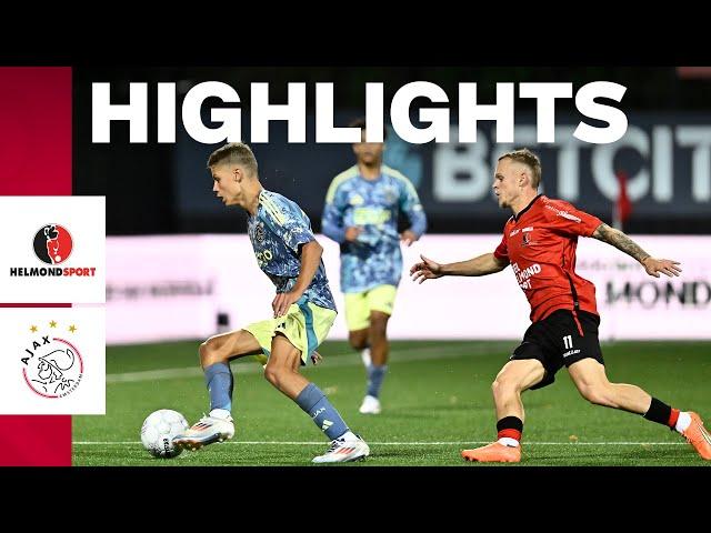 First starts for Steur & Verkuijl  | Highlights Helmond Sport - Jong Ajax | Keuken Kampioen Divisie