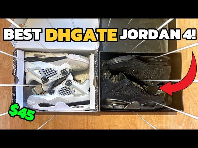 I FINALLY Found The *BEST* Jordan 4s on DHGATE! (Budget + 1:1 Quality Batch) | Full Unboxing