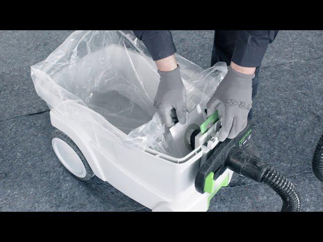 PLANEX LHS 2 225 Quick Guide - Correct setup of the dust extractor