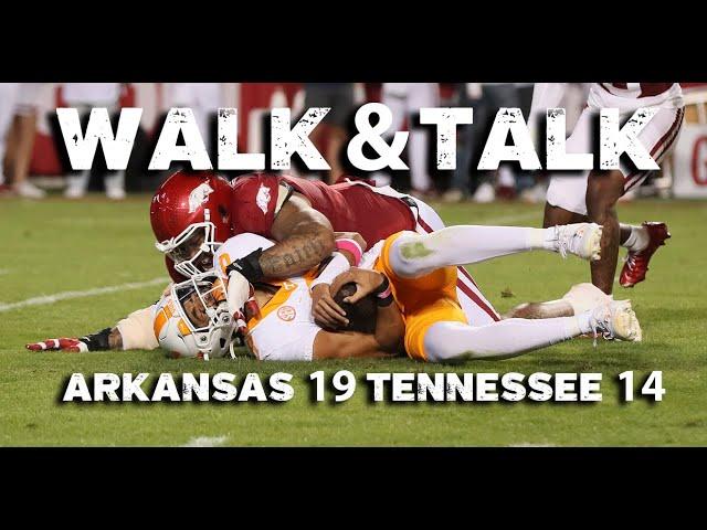 WALK & TALK: Arkansas 19, Tennessee 14