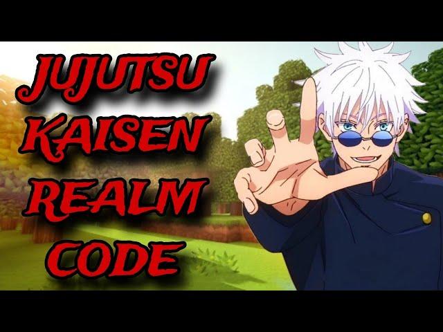 *1.20+* NEW BEST JUJUTSU KAISEN REALM CODE FOR MINECRAFT BEDROCK EDITION!