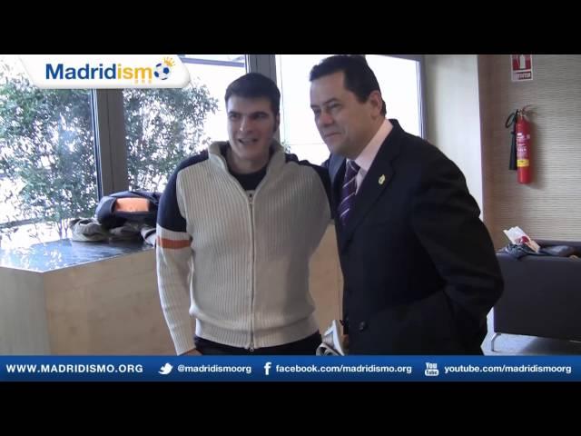 Juampi de Madridismo.Org con Tomas Roncero